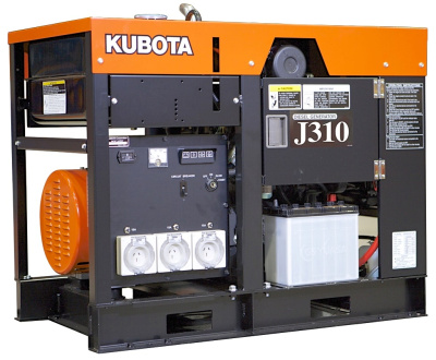 Дизельный генератор Kubota J 310